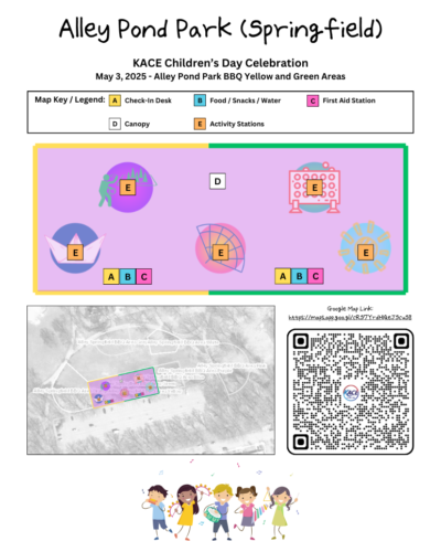 2025 KACE Children's Day - Event Map